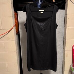 Michael Kors Elegant Black Sleeveless Dress
